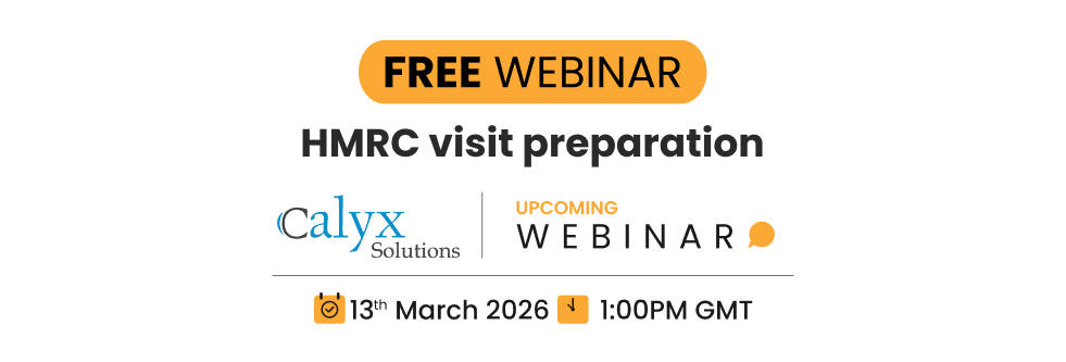 Free Webinar: HMRC Visit Preparation - 13th March 2026, 1:00 PM GMT
