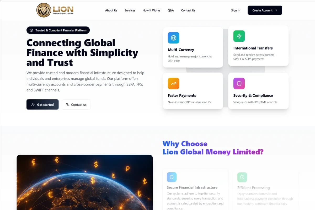 Lion Global Money Limited