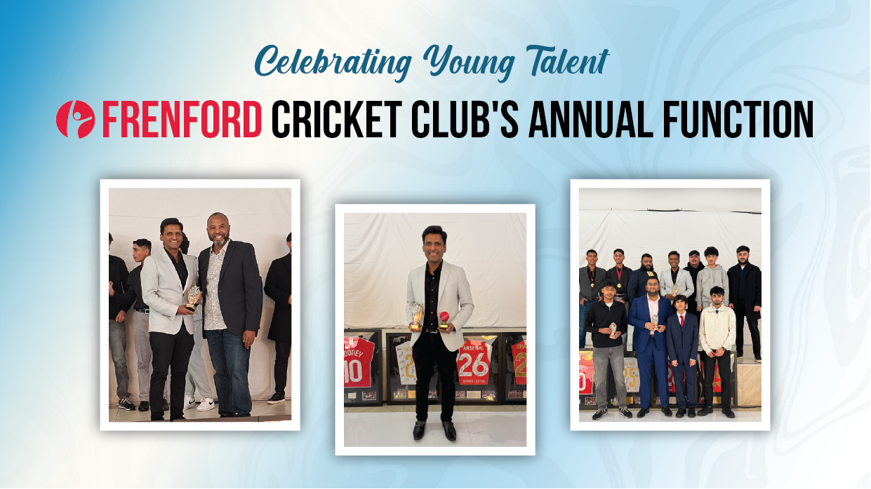 Celebrating young talent Frenford Cricket Club's annual function